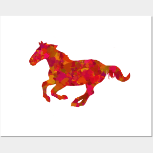 Heart horse Posters and Art